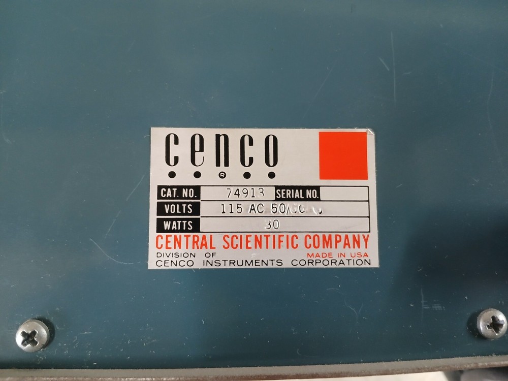 Cenco Synchronous Spark Timer