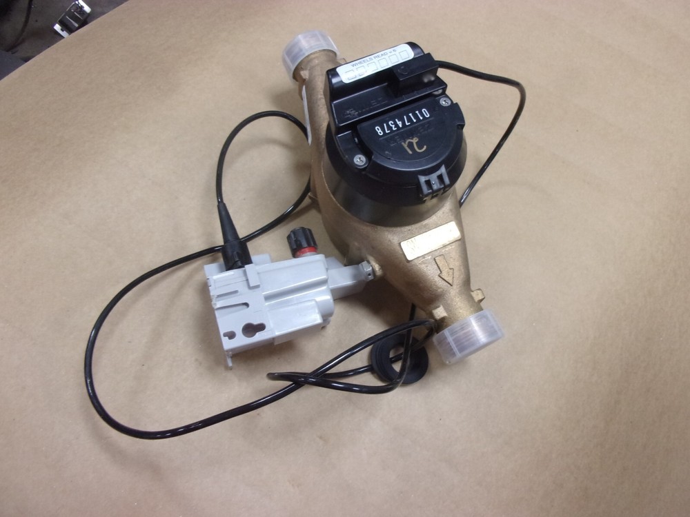 Zenner 1" ZPM Nitro 1 Bronze Water Line Meter Direct Read Wireless Scancoder