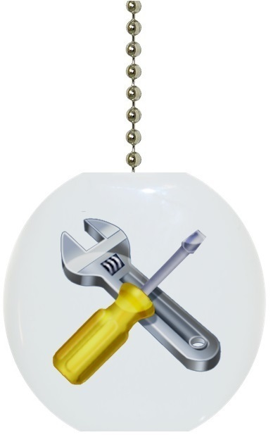 Tools Screwdriver Wrench Solid CERAMIC Ceiling Fan Light Lamp Pull