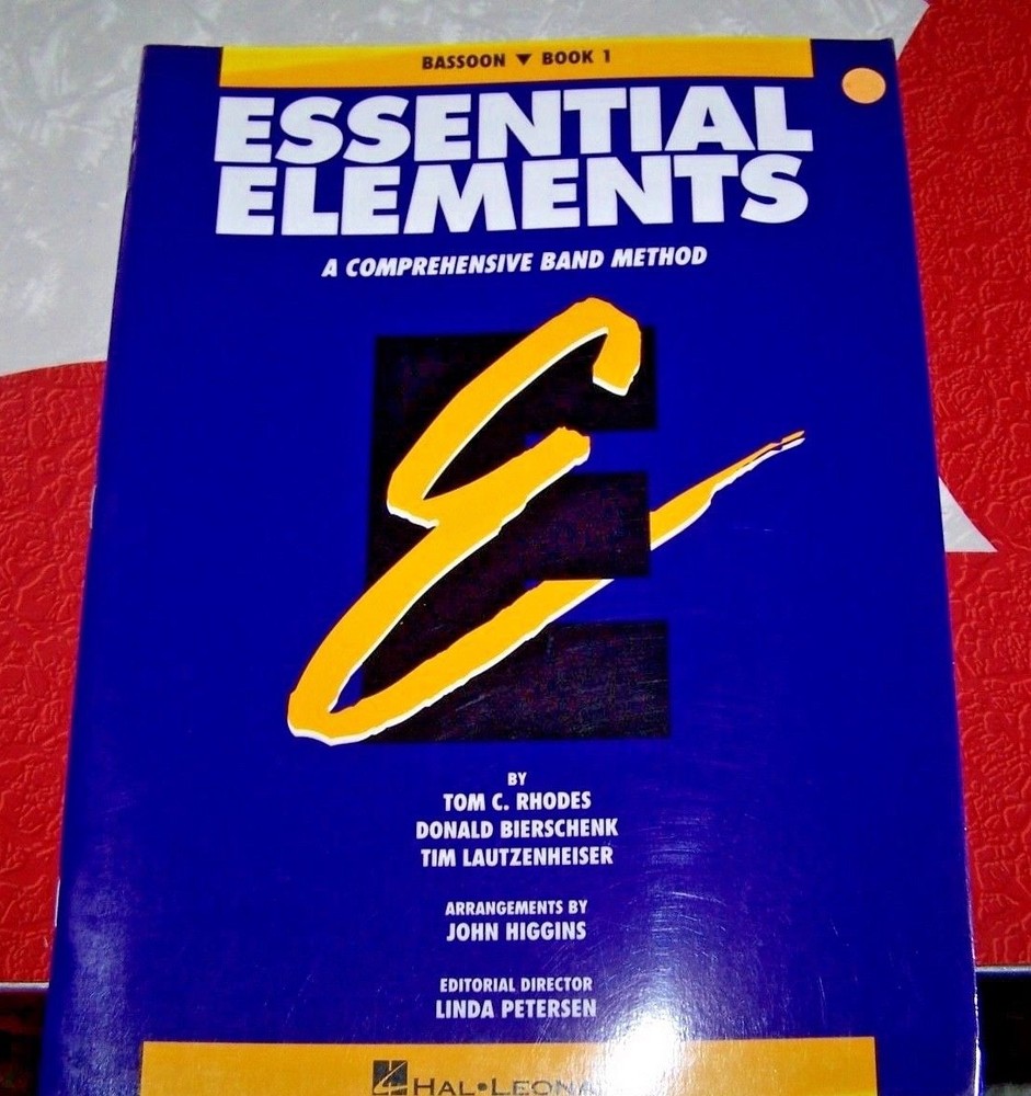 Essential Elements -  BASSOON - Book 1