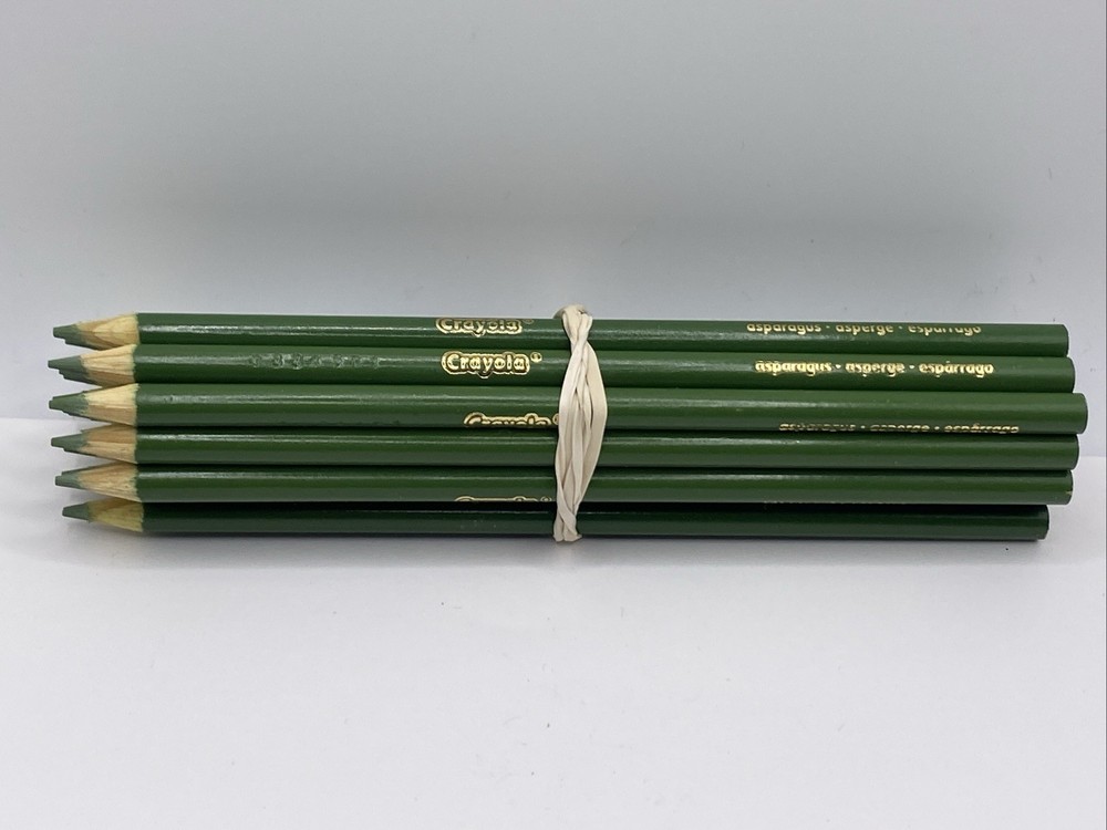 (20) Crayola Colored Pencils (asparagus) BULK