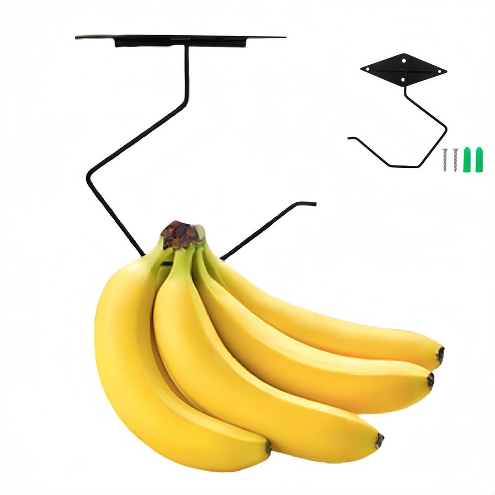Heavy Duty Foldable Metal Hook for Kitchen Bananas and Home Organization