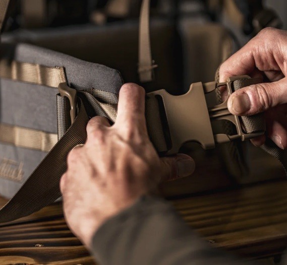 Latitude Tree Stand Belt Gray Fits Most New