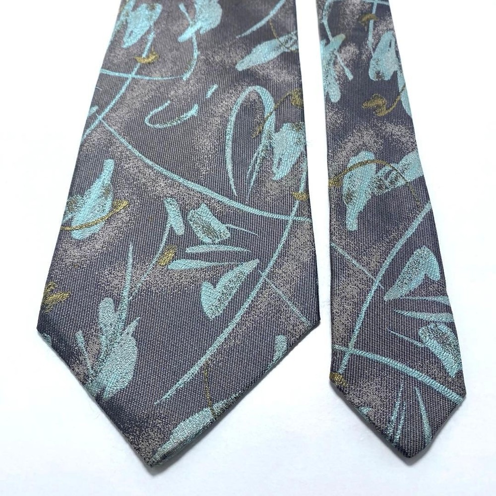 good Guy Laroche tie all pattern mint green