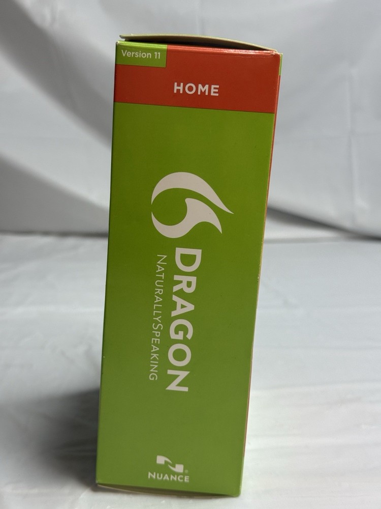 Dragon NaturallySpeaking Home 11 Software Sealed Disc w Headset Complete