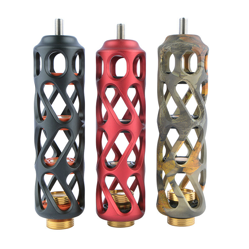 2" 3" 4" 5" 6" Compound Bow Stabilizer Damper Harmonic Aluminum Archery Silencer