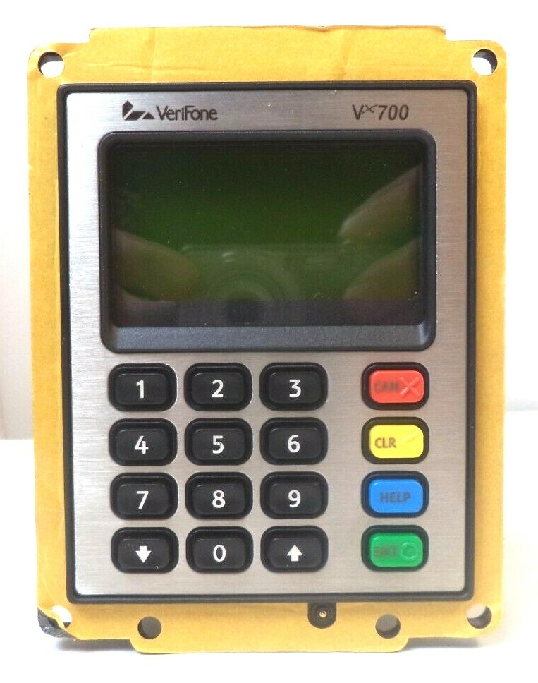 Verifone Vx700 6MB-memory Payment Terminal Pin Pad w/Cables