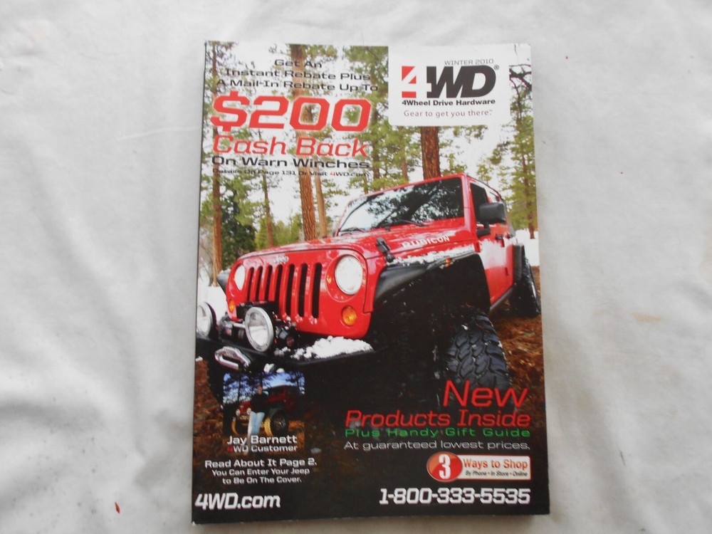 4WHEEL DRIVE HARDWARE Catalog-WINTER,2010