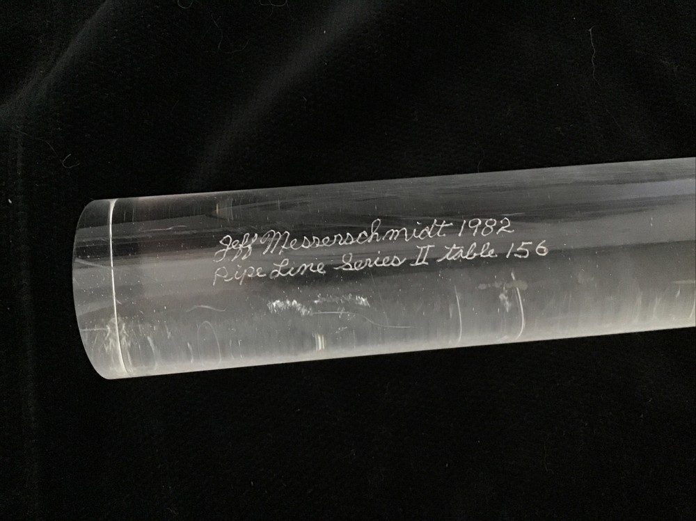 Jeff Messerschmidt 1982 Pipe Line Series II Table Missing Top