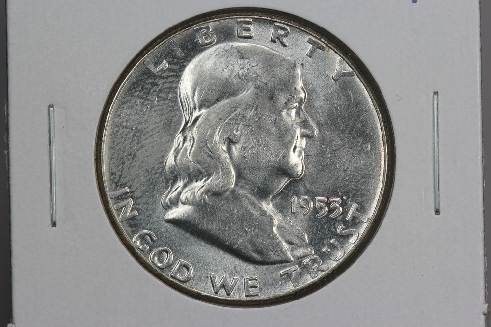 1953 Franklin Half Dollar 6NQI