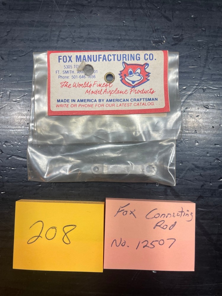 VINTAGE FOX CONNECTING ROD NO. 12507