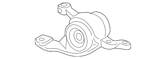 Genuine BMW Control Arm Bracket 31128831645