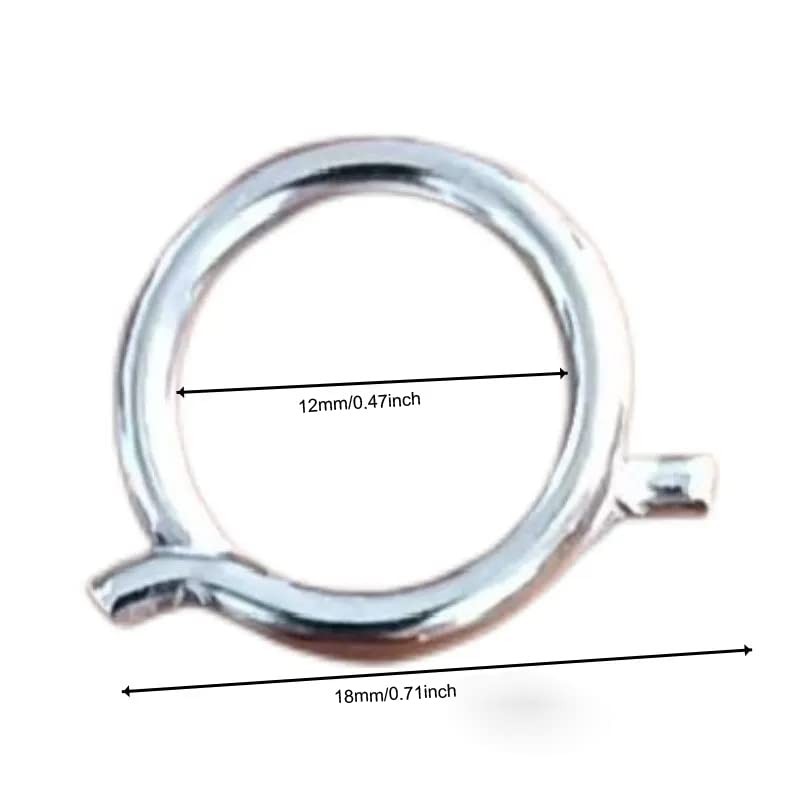 5 Pack Poultry Shears Spring Replacement Kitchen Shears Springs Loaded Ring