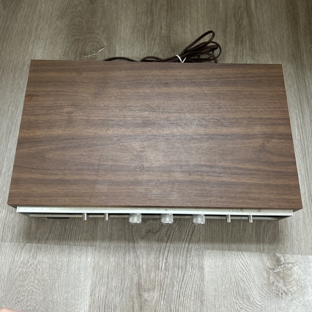 Sanyo Decoder Amplifier 4 DCA 1500X Receiver Quadraphonic 1970s FOR PARTS READ