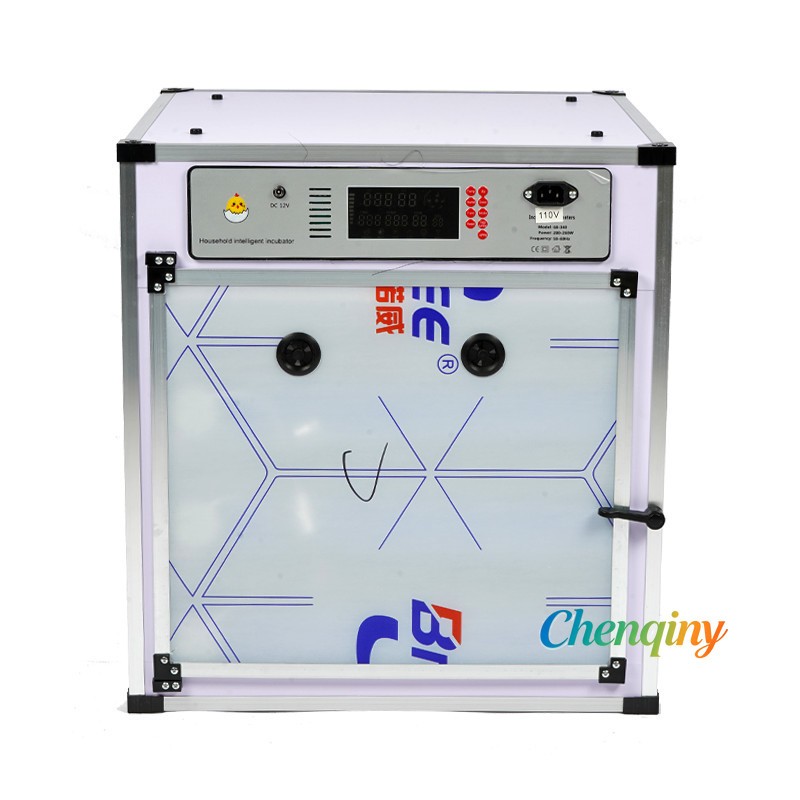 204 Egg Incubator Fully Automatic Turning Digital Brooder WiFi for Farm Home Use