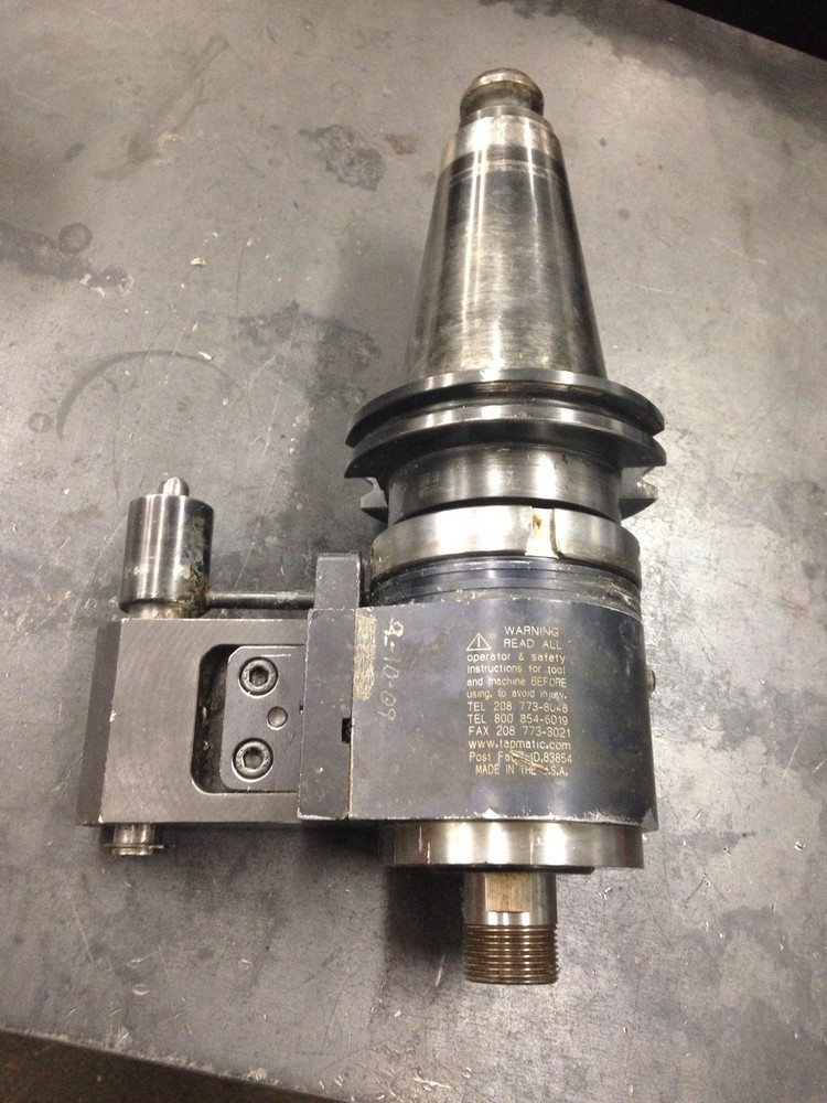 Cst TAPMATIC CAT 50 RDT50 MAX CAP 1/2 M12 Tapping Machine Tool D