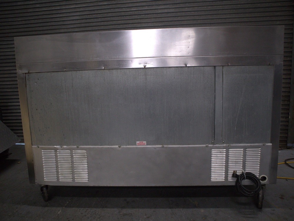 Beverage -air Refrigerated Counter/Sandwich Prep Table, two-section