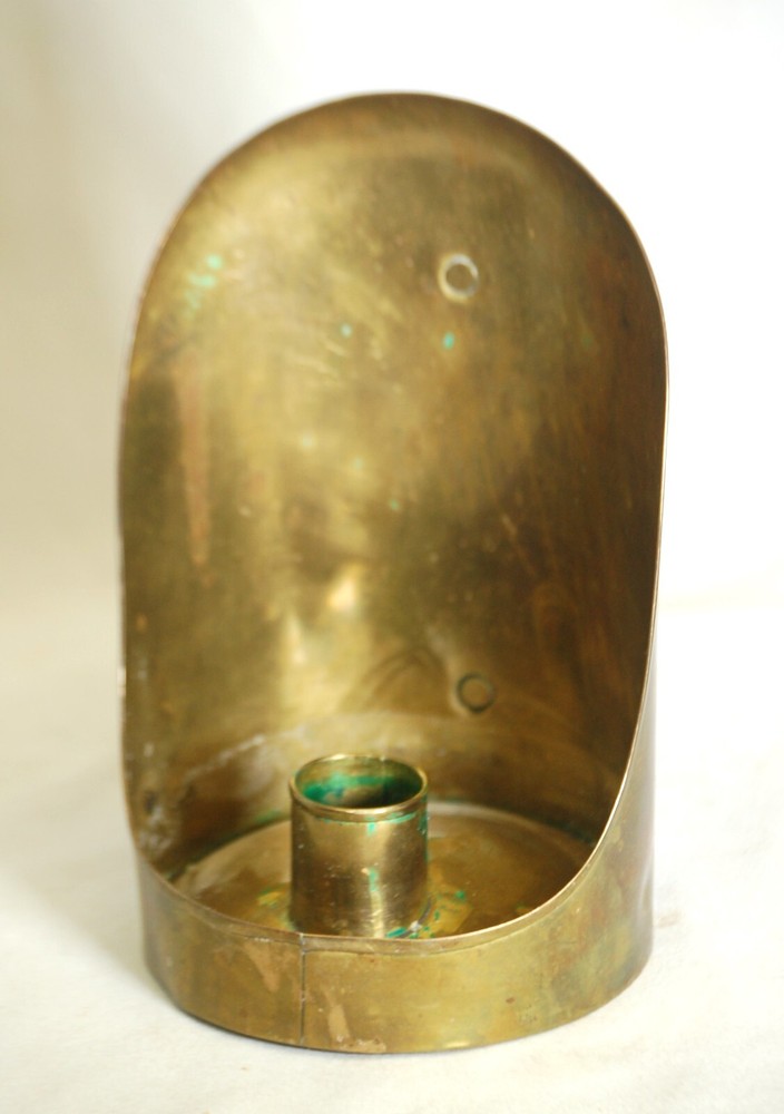 Primitive Brass Candle Lantern India