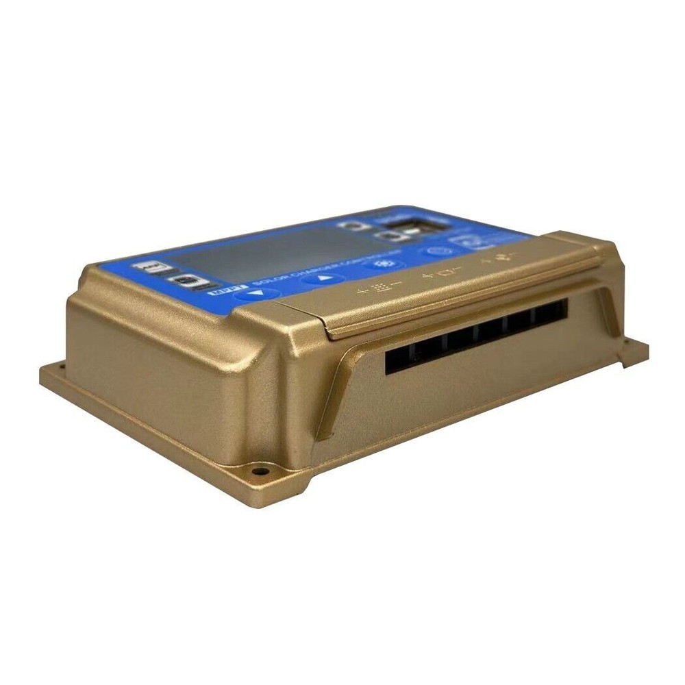 MPPT 30A Solar Charge Controller LCD Display USB APP COMM for 12V 24V Battery