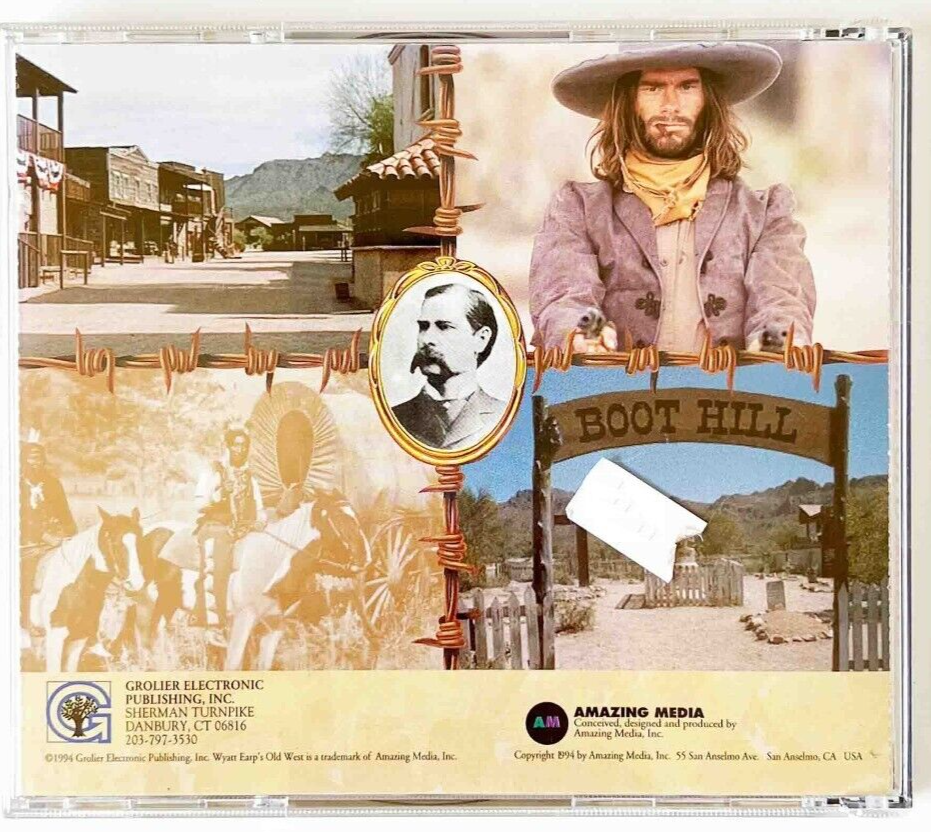 WYATT EARP'S OLD WEST - 1994 WINDOWS PC GAME