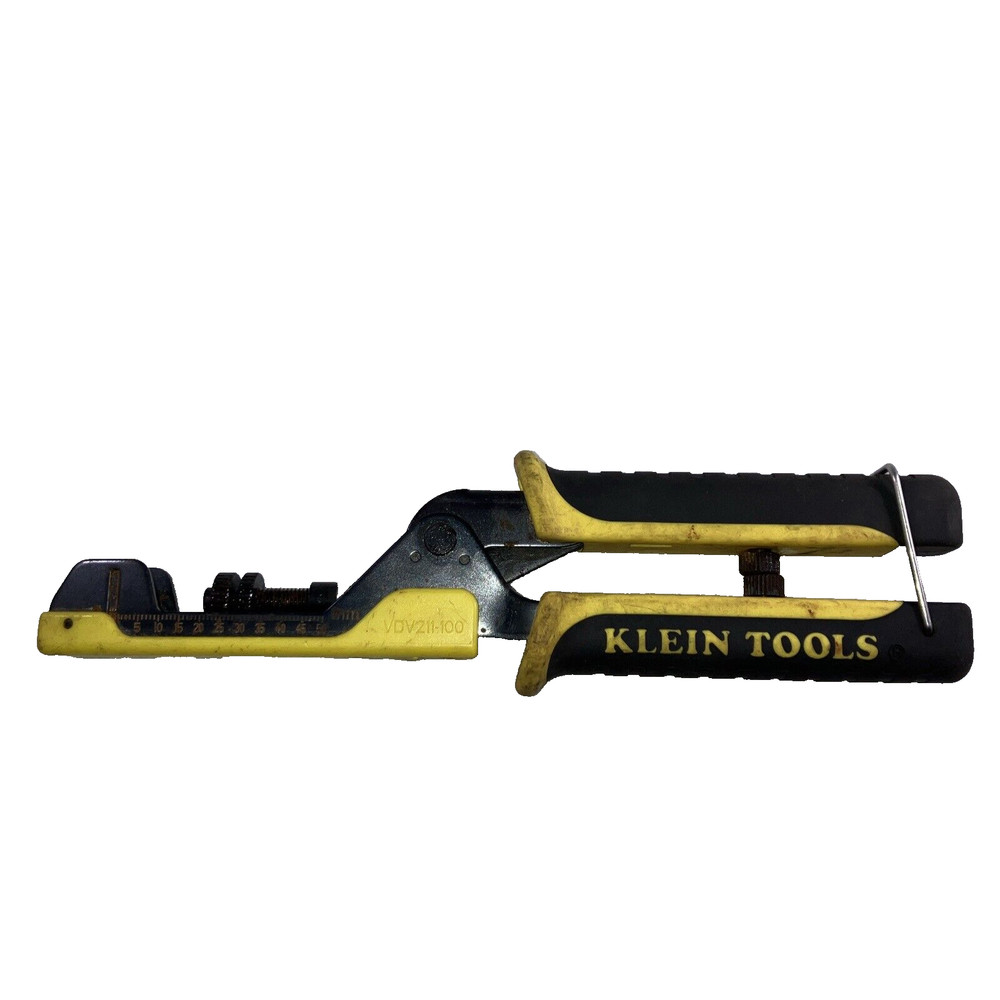 Klein Tools VDV211-100 Crimper Extended Reach Coax Compression Connector