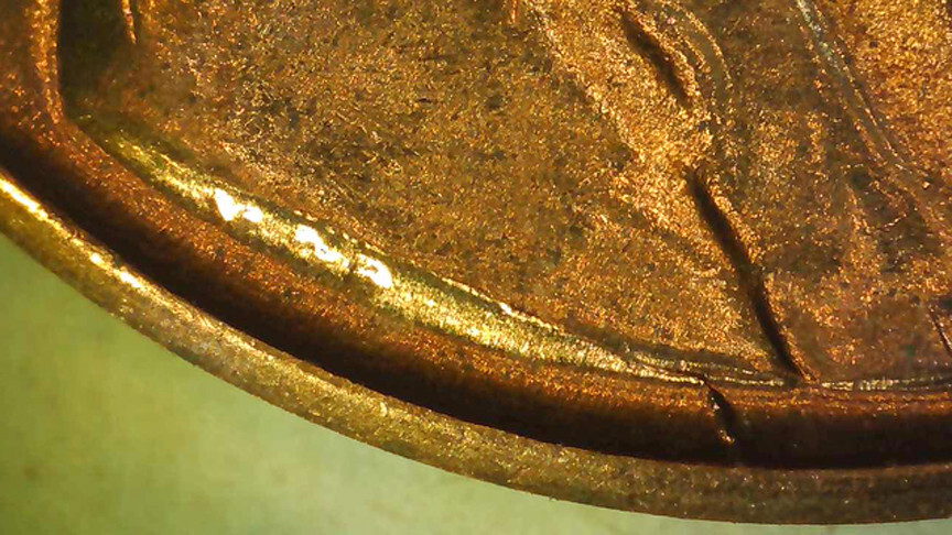 1960 D LD Lincoln Cent BU Red- Spike Head- Unlisted