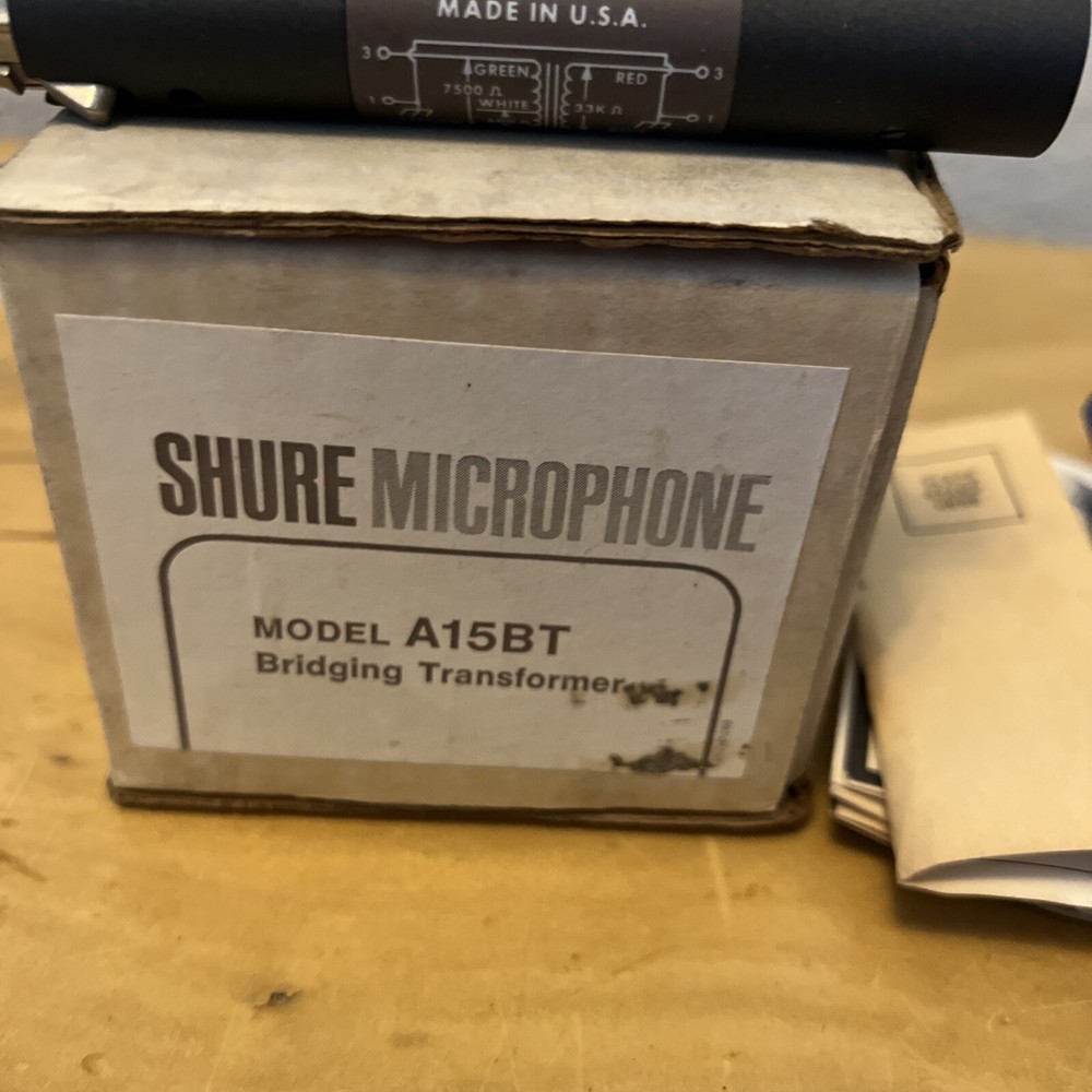 Shure A15BT Bridging Transformers