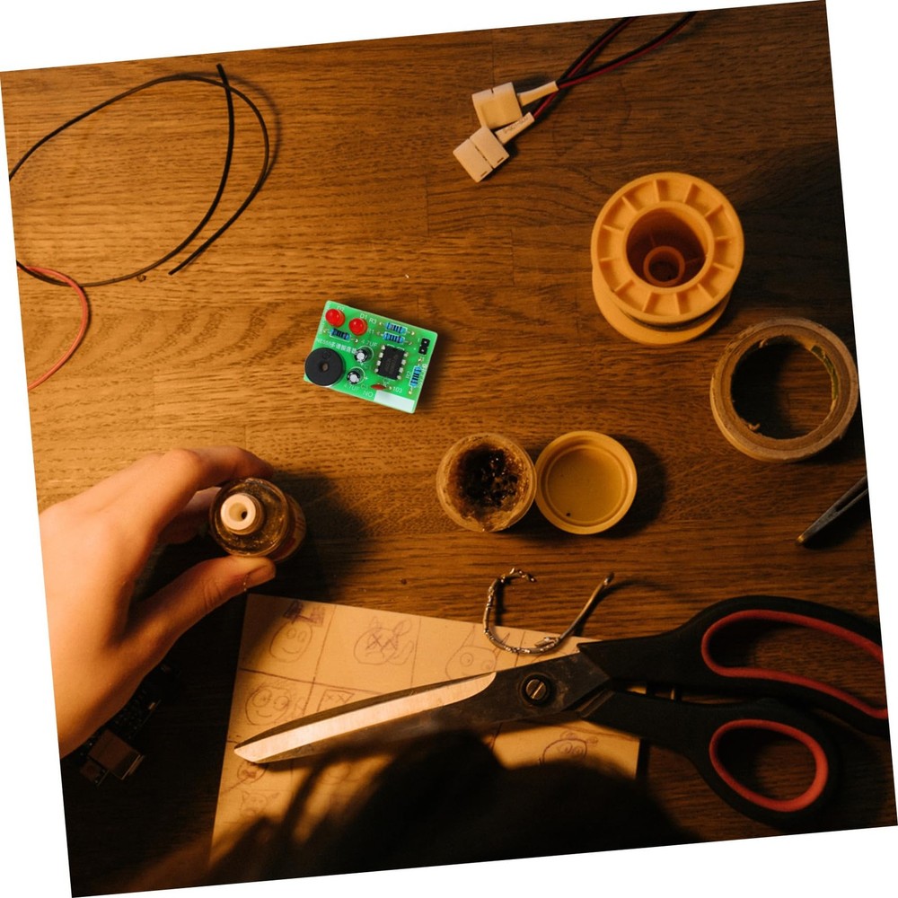 15sets Soldering Practice Kit Flash Circuit Soldering Training Board for Elec...