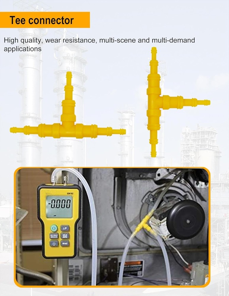 Manometer Probe Kit Compatible HVAC Digital Pitot Static Tube
