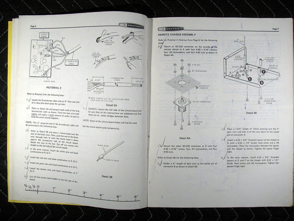 Genuine Heathkit HM-102 RF Power Meter Assembly Manual