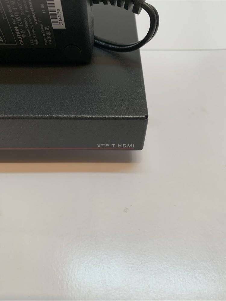 Extron XTP T HDMI Transmitter W/ Power Adapter Extended Cable