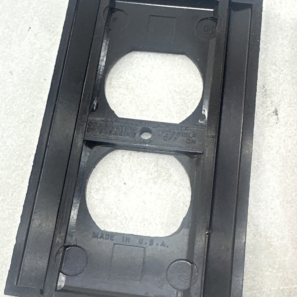 2 VINTAGE Montgomery Wards ( Break-off Switch Plate)