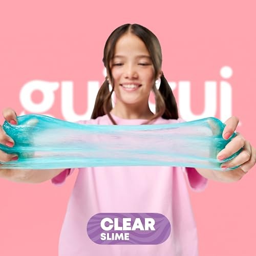 GUI Slime Kit - Scented 2-Pack Bundle, Clear & Gloss, 5 Step Pink
