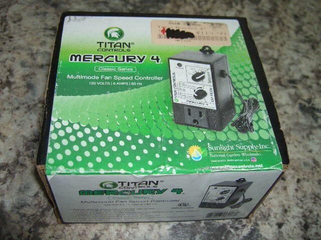 Titan Controls Mercury 4 Multimode fan speed controller 702760 NEW
