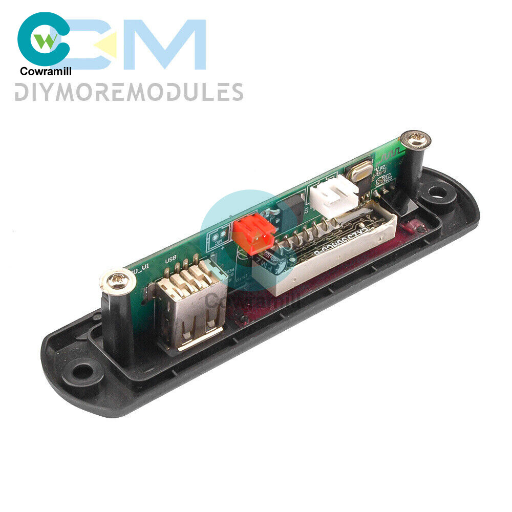 9V 12V MP3 WMA Decoder Board Audio Module USB TF Radio Bluetooth Car MP3 Player