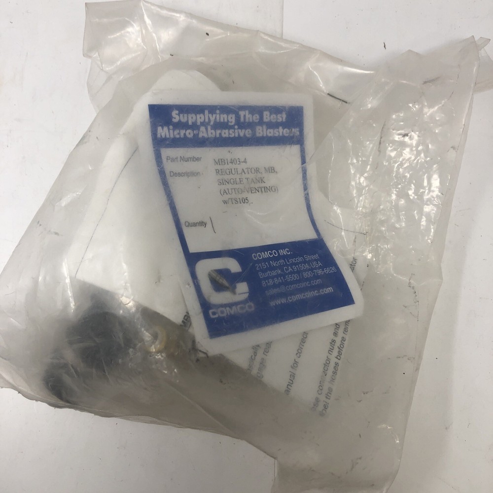 COMCO MICROBLASTER CUTTING SPEED REGULATOR MB1403-4 - NOS