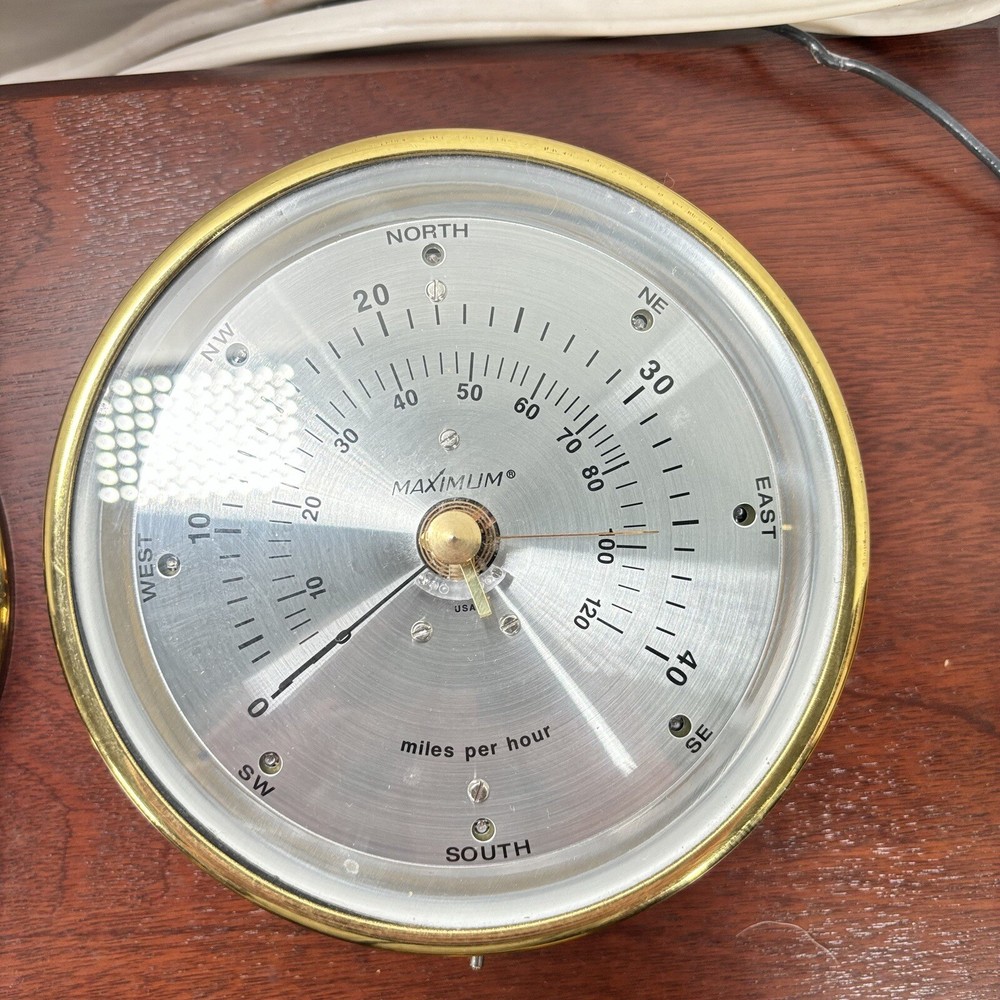 Weathermaster Station by Maximum Weather Instruments Tide, Temp, Rainfall, Wind