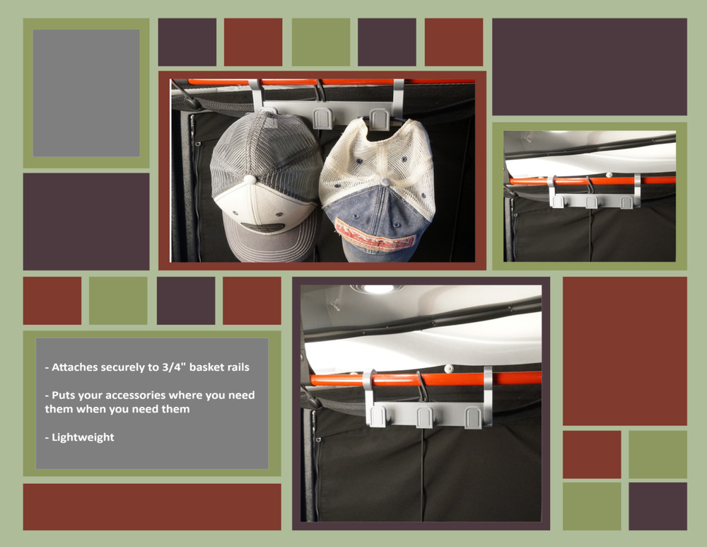 Hat Rack for the Airstream Basecamp