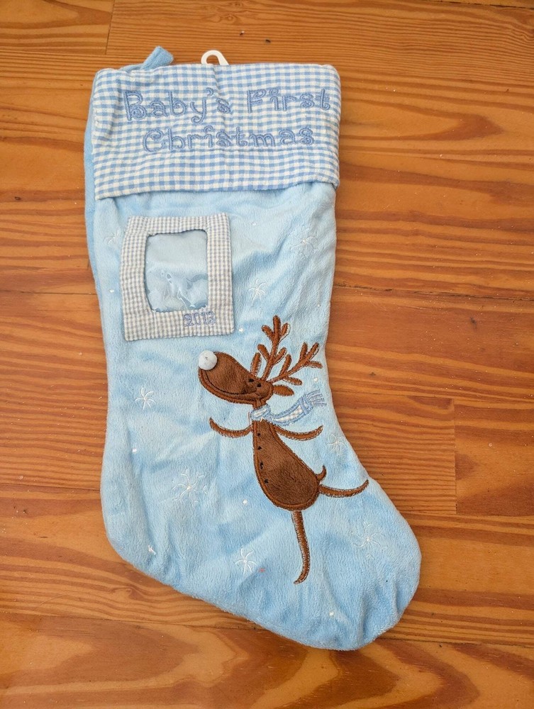 Baby's First Christmas Stocking from Unknown - 2012 Linens (Plush Fabric, Thread