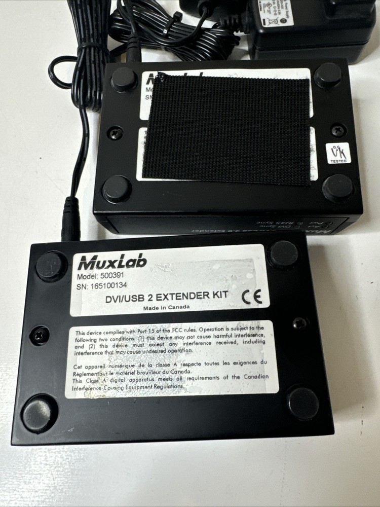 Muxlab 500391 DVI / USB2.0 HDBaseT Extender Kit (Source & Display)