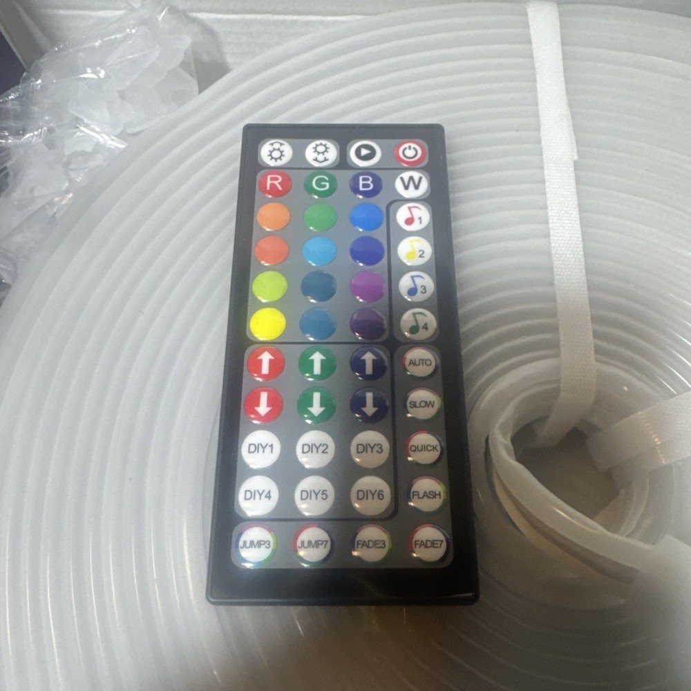 LED Neon Rope Lights Control w/ App/Remote, 200ft