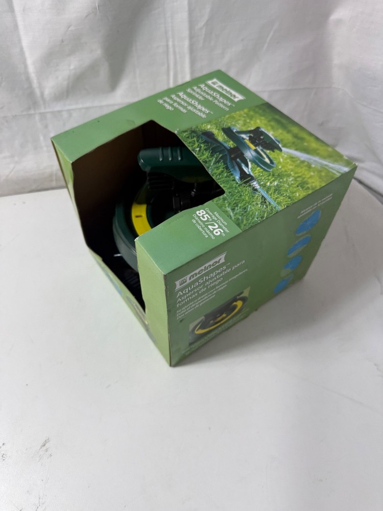 Melnor Aquashapes Adjustable Pattern Sprinkler 12-Point 2983 Max 85 FT COVERAGE