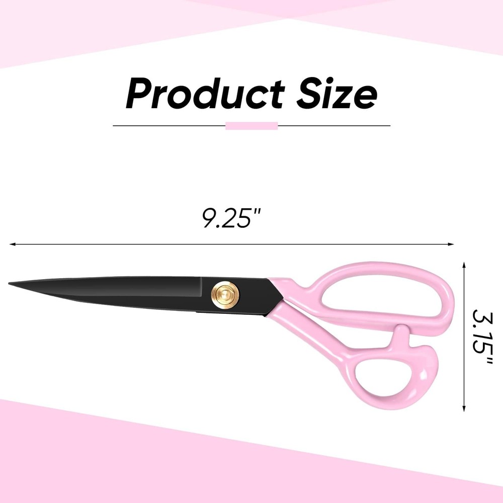Professional Tailor Scissors Heavy Duty - Multi-Purpose Sewing Fabric Scissor...