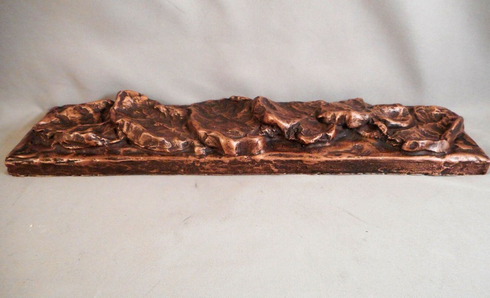 Copper Leaves Decorative Liner Bar