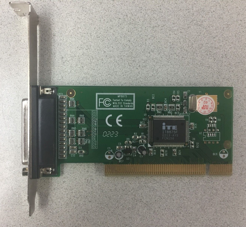 ITE MP8875 Parallel PCI Controller Interface Card