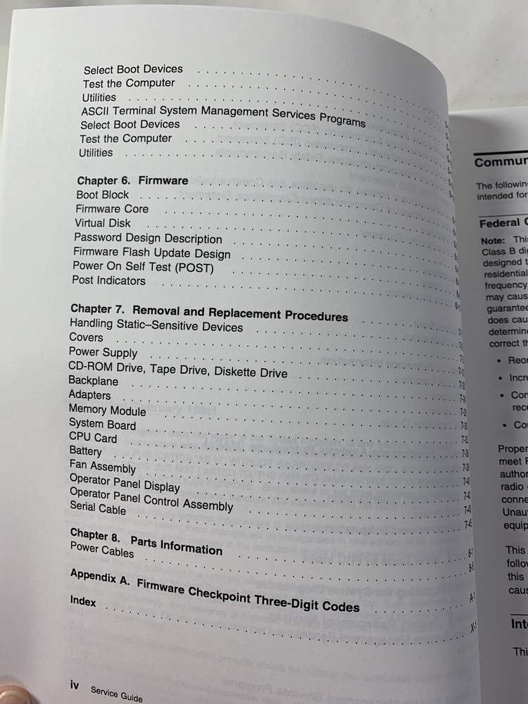 1996 IBM 25F/2 Service Guide