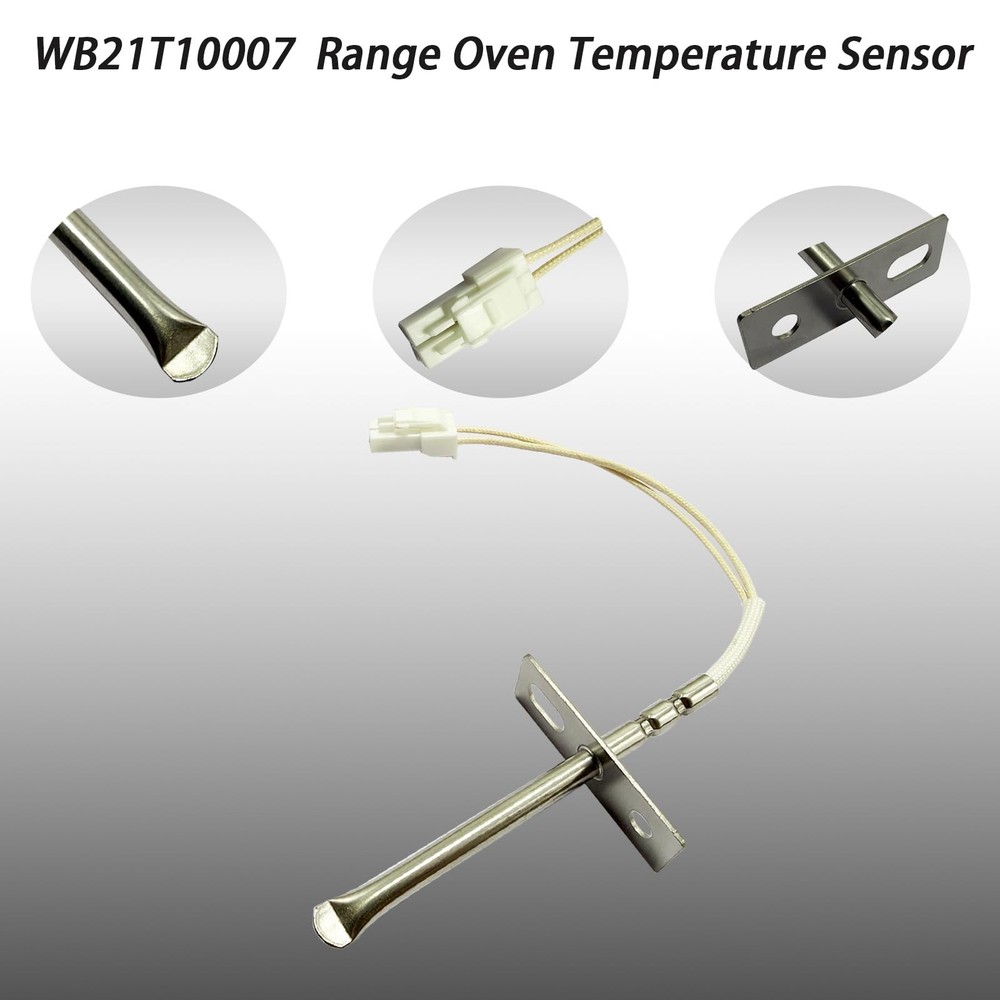 GE WB21T10007 OEM Range Oven Temperature Sensor Probe Replacement WB21X22134 ...