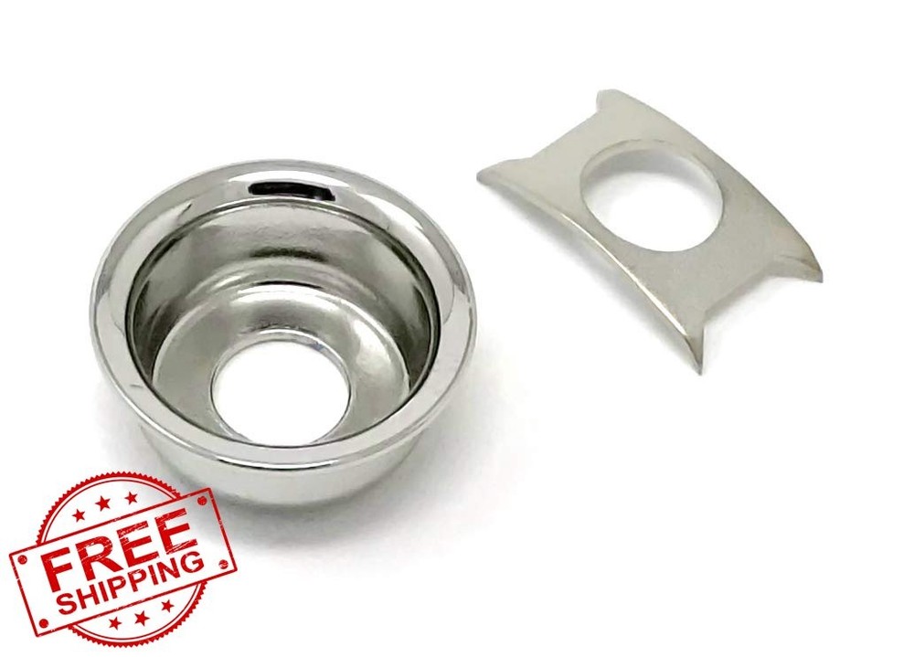 Vintage Forge Telecaster Jack Plate Output Ferrule