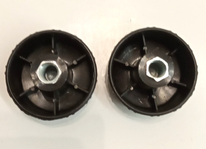 MasterVision Evolution Revolver Mobile Dry-Eraseboard Easel Casters & Hardware