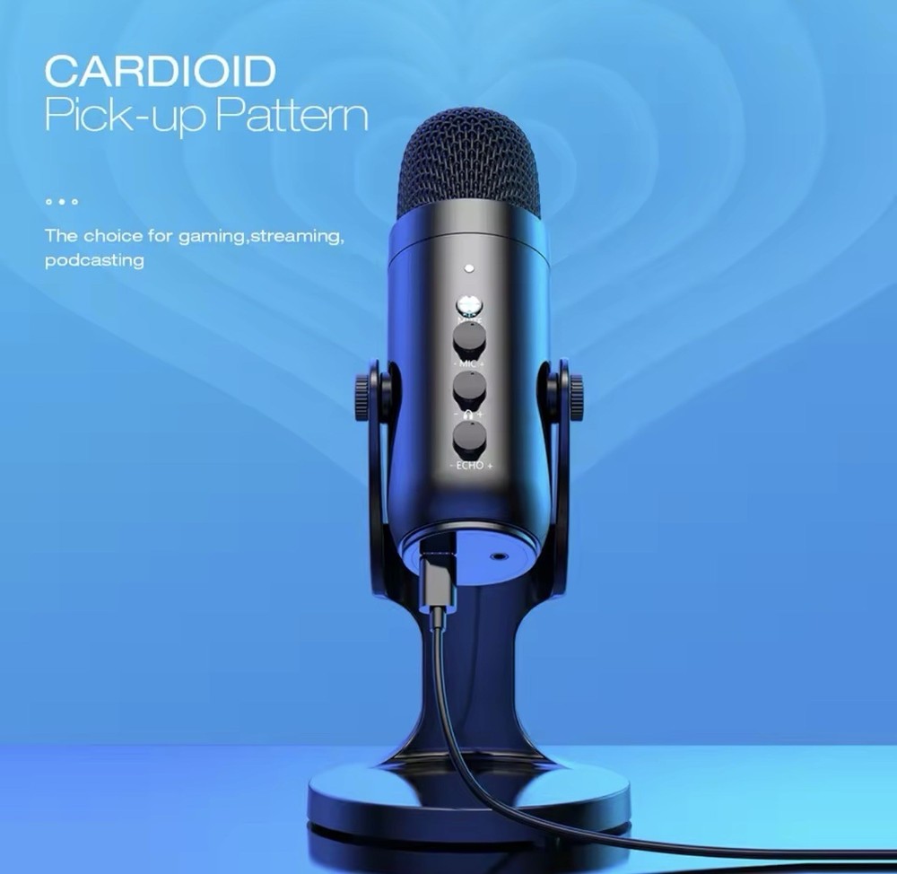 USB Microphone for PC Mac Gaming Recording Stream Podcast, Computer CondenserMC
